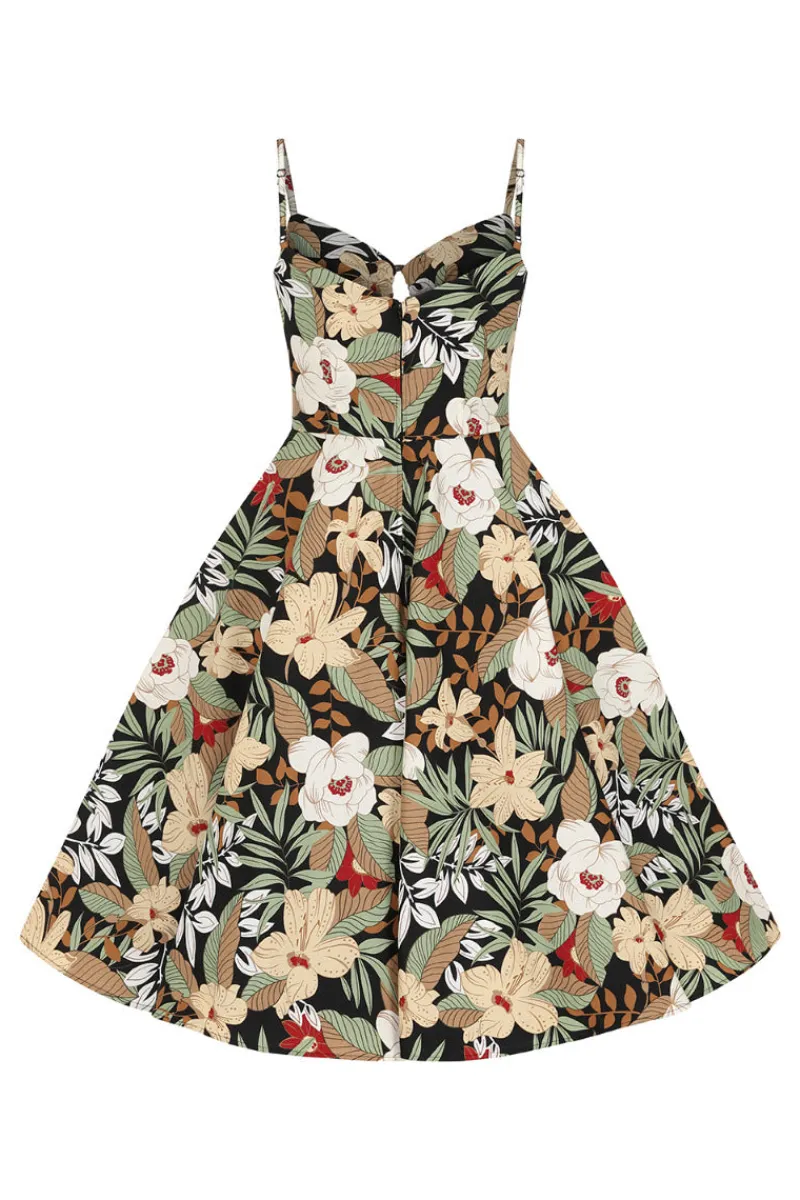 Hell Bunny Dresses|Dresses With Pockets>Adelaida Dress Black