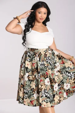 Hell Bunny Skirts|Skirts>Adelaida Skirt Black