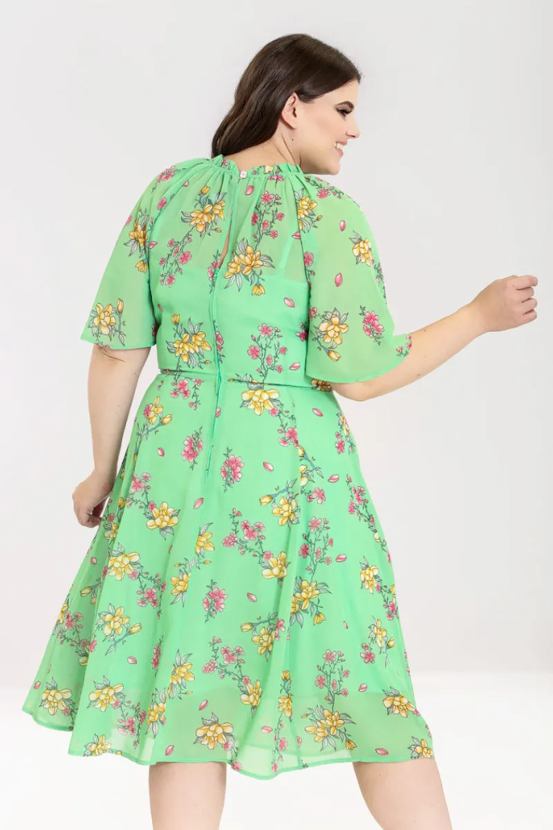 Hell Bunny Dresses|Dresses>Adelina Dress Mint