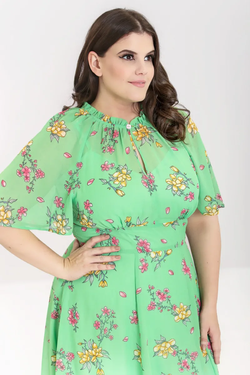 Hell Bunny Dresses|Dresses>Adelina Dress Mint