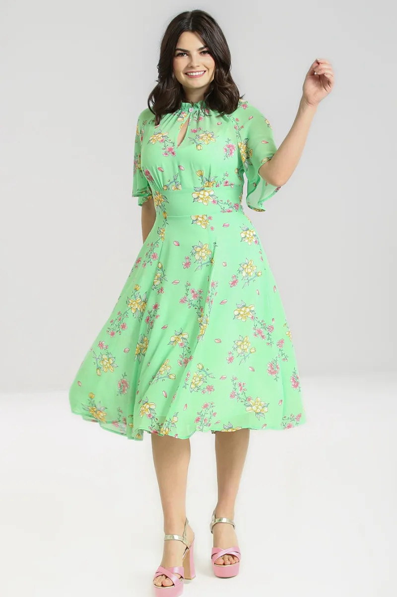 Hell Bunny Dresses|Dresses>Adelina Dress Mint