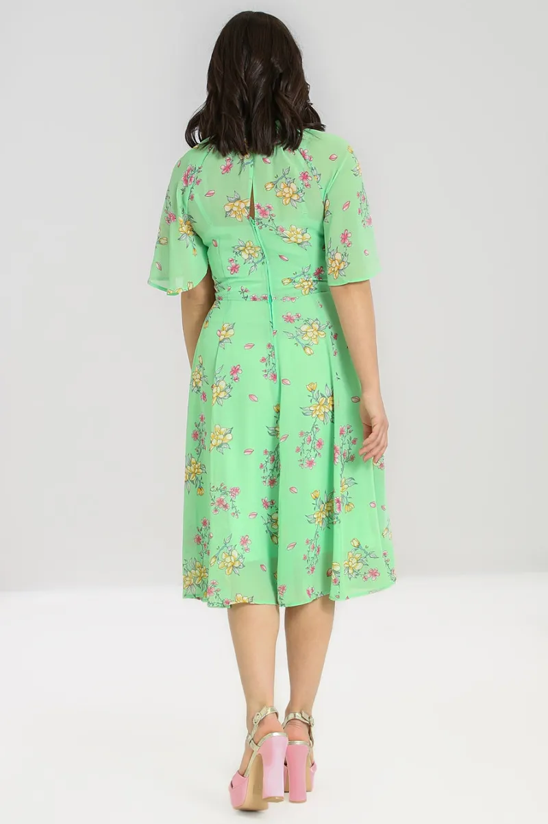 Hell Bunny Dresses|Dresses>Adelina Dress Mint