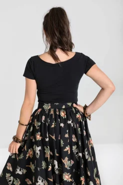 Hell Bunny Tops>Alex Top Black