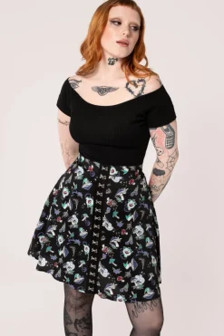 Hell Bunny Skirts|Skirts>Amanita Skirt Black