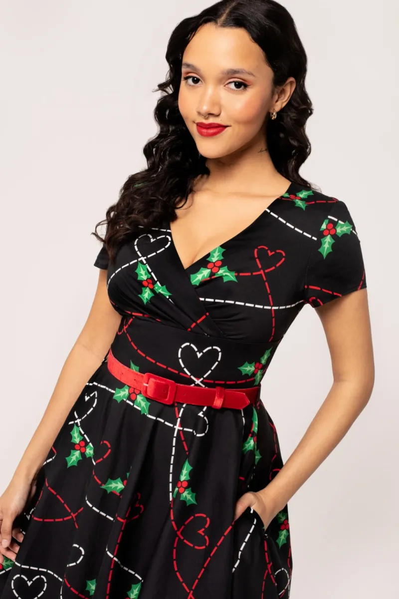 Hell Bunny Dresses|Vintage Dresses>Angelica Dress Black