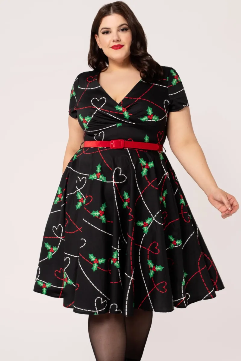 Hell Bunny Dresses|Vintage Dresses>Angelica Dress Black