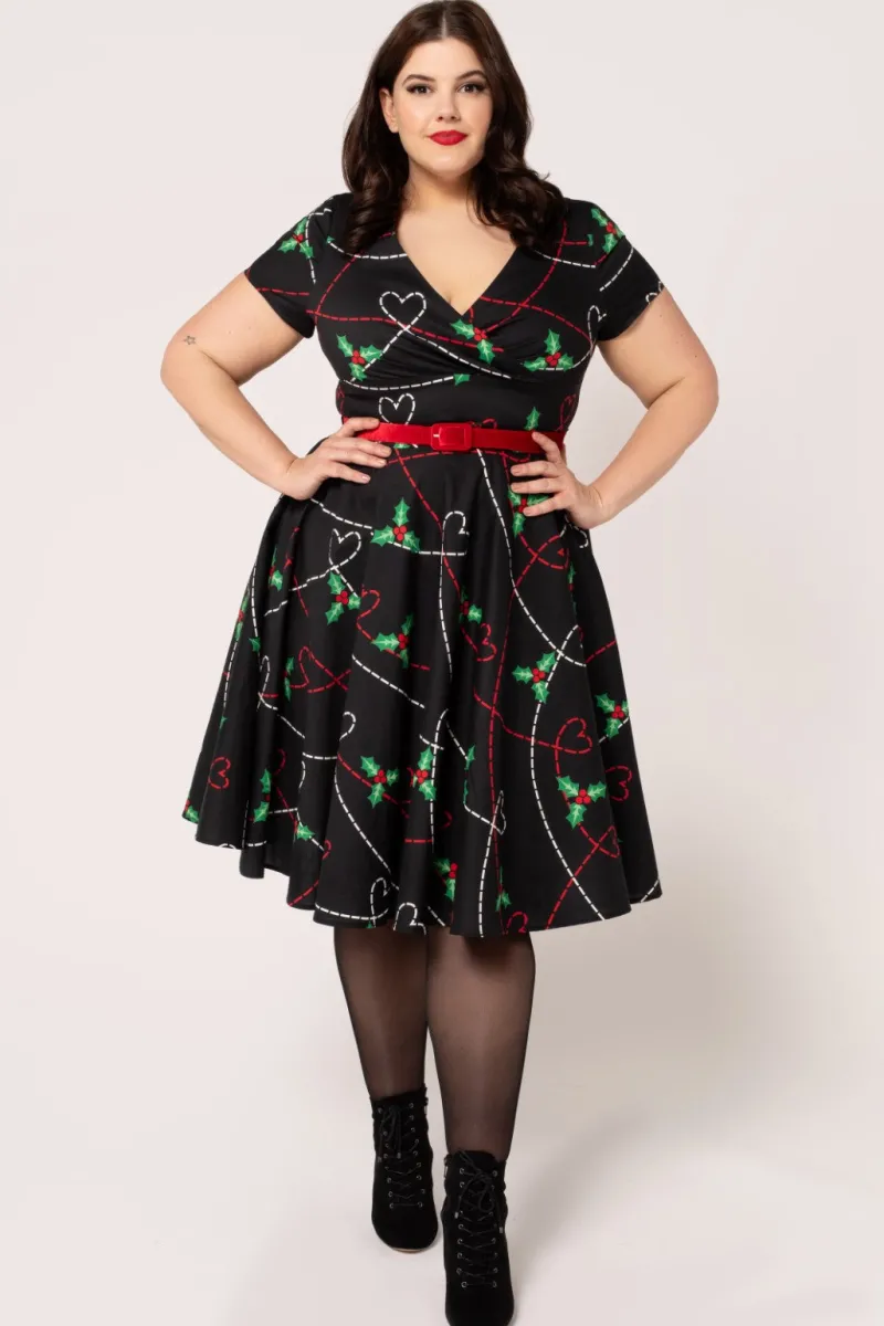 Hell Bunny Dresses|Vintage Dresses>Angelica Dress Black