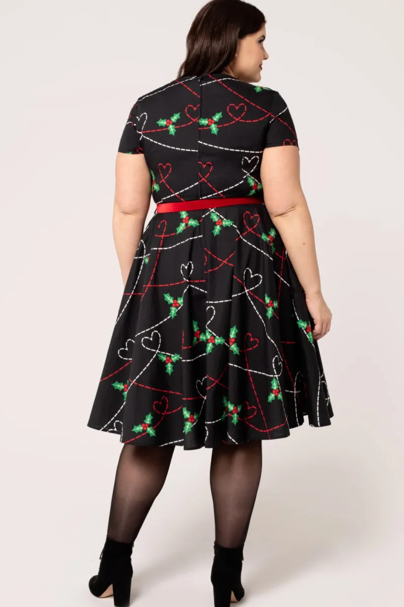 Hell Bunny Dresses|Vintage Dresses>Angelica Dress Black