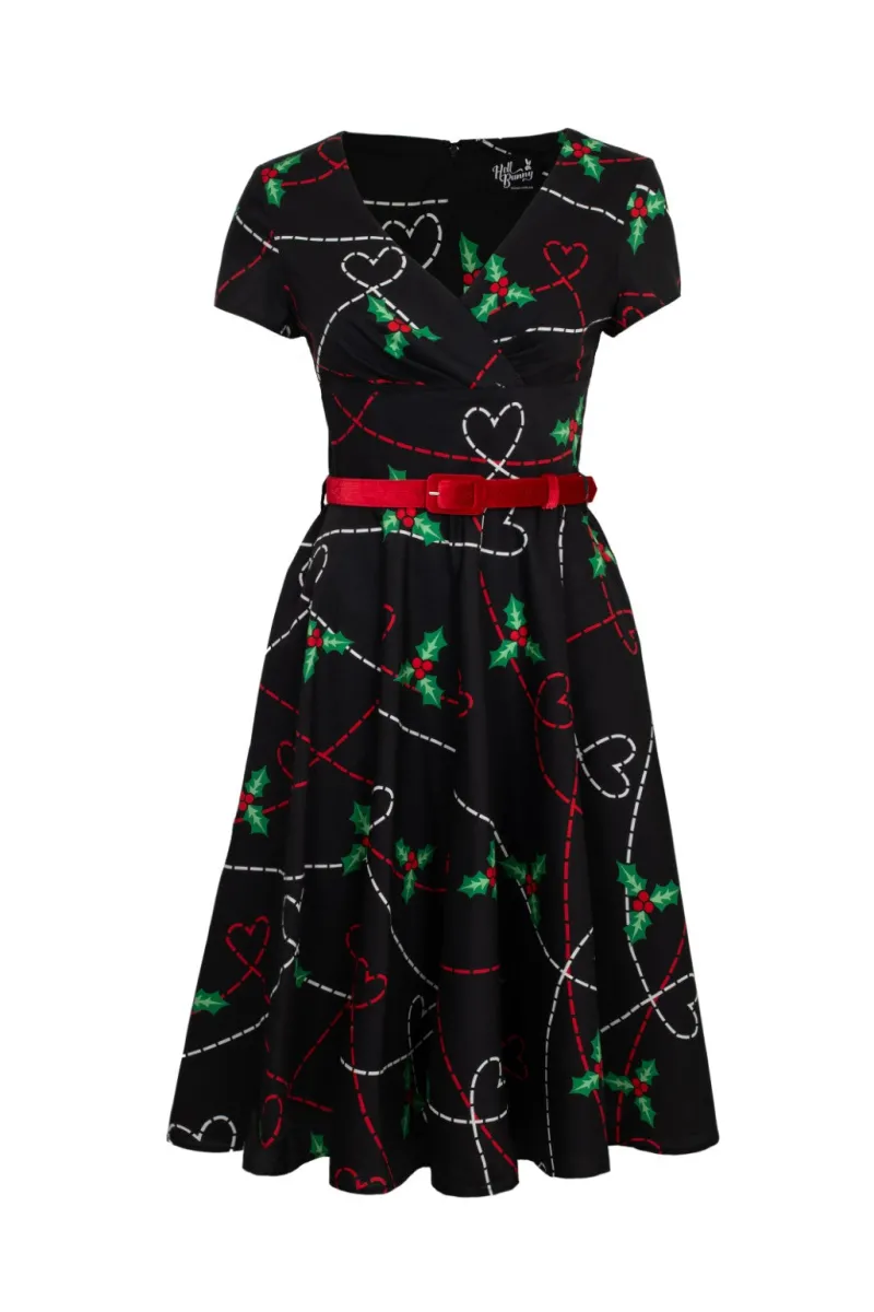 Hell Bunny Dresses|Vintage Dresses>Angelica Dress Black