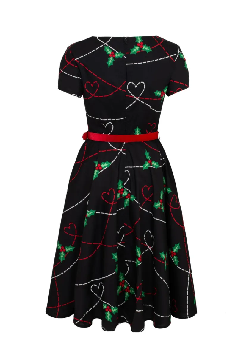 Hell Bunny Dresses|Vintage Dresses>Angelica Dress Black
