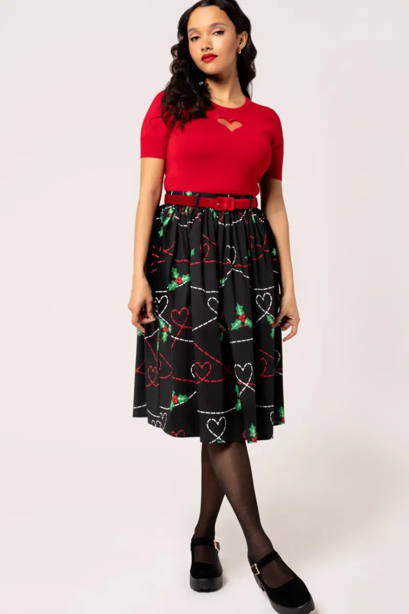 Hell Bunny Skirts|Skirts>Angelica Skirt Black