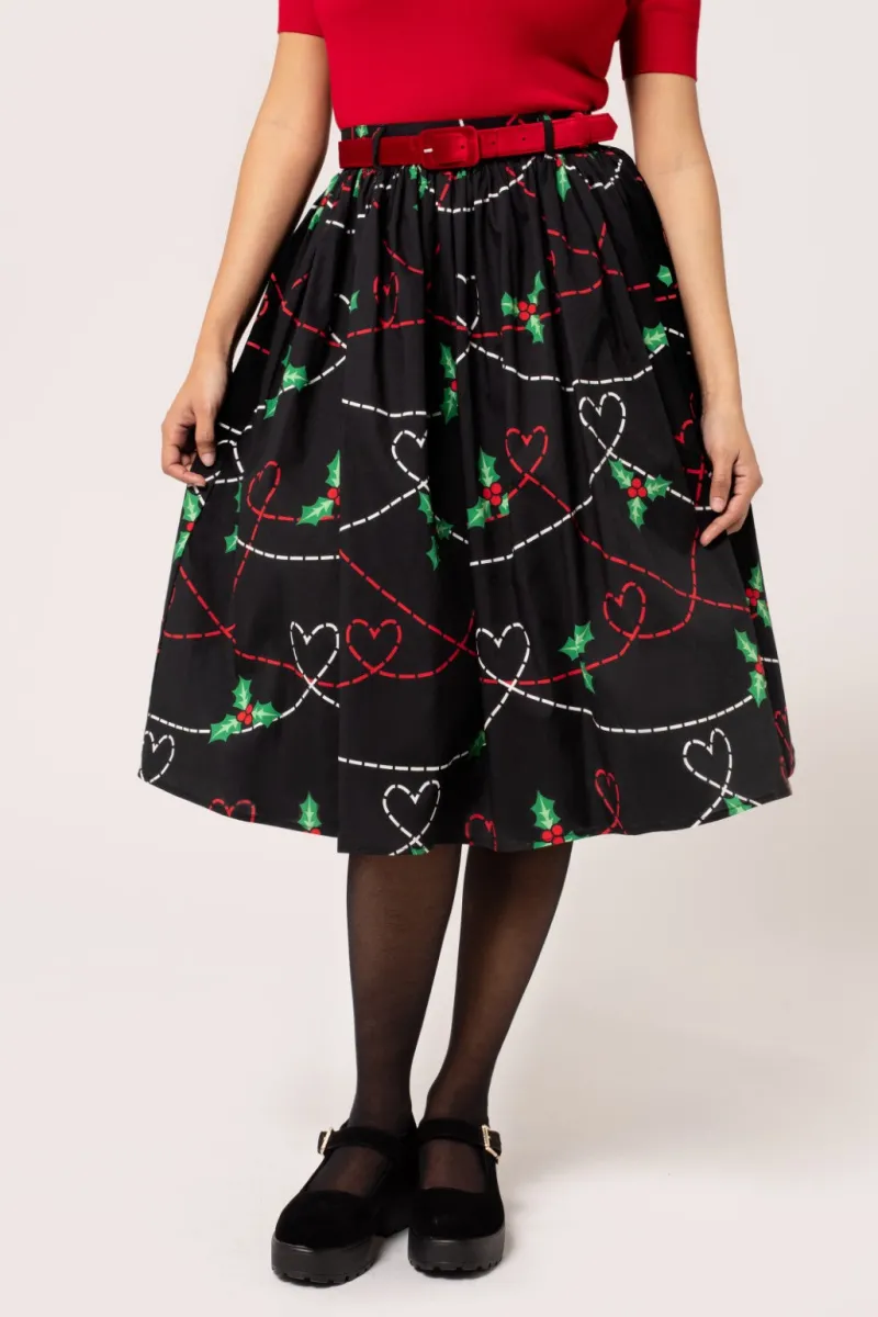Hell Bunny Skirts|Skirts>Angelica Skirt Black