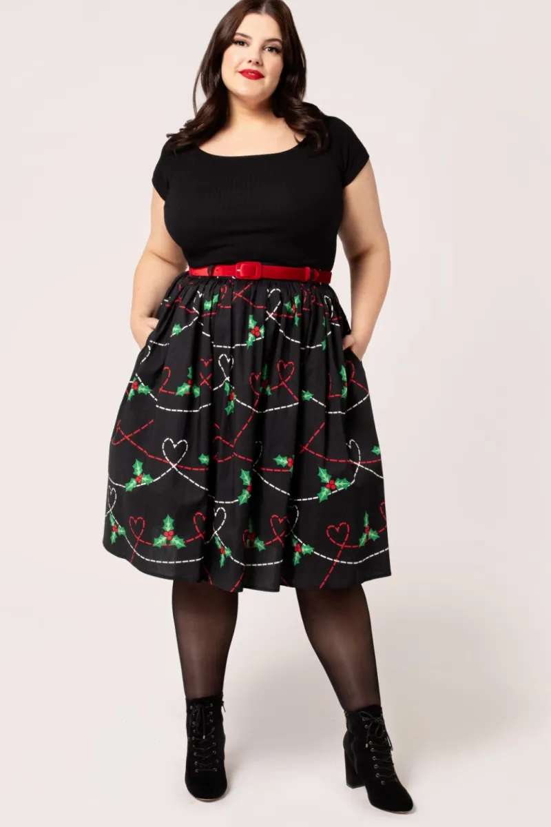 Hell Bunny Skirts|Skirts>Angelica Skirt Black