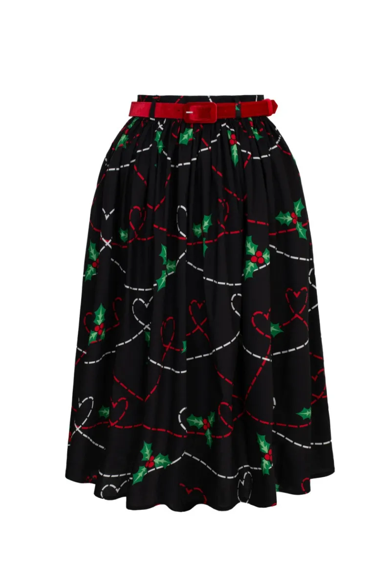 Hell Bunny Skirts|Skirts>Angelica Skirt Black