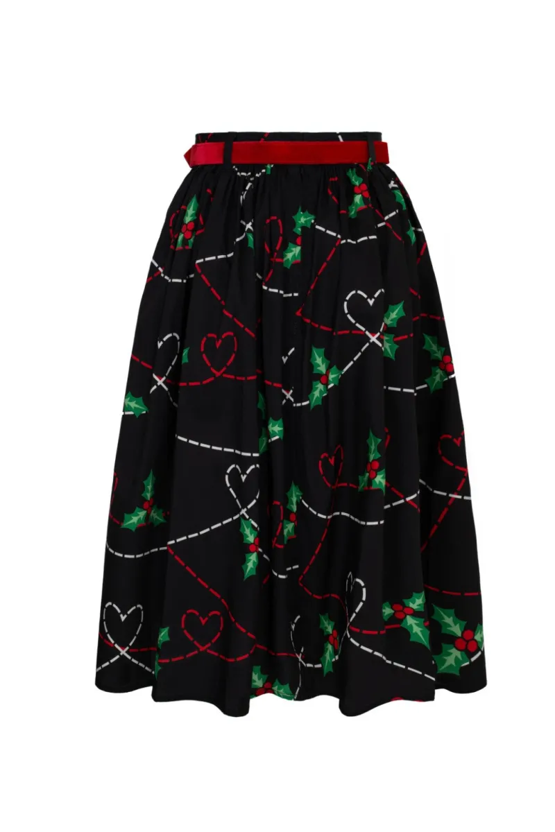 Hell Bunny Skirts|Skirts>Angelica Skirt Black