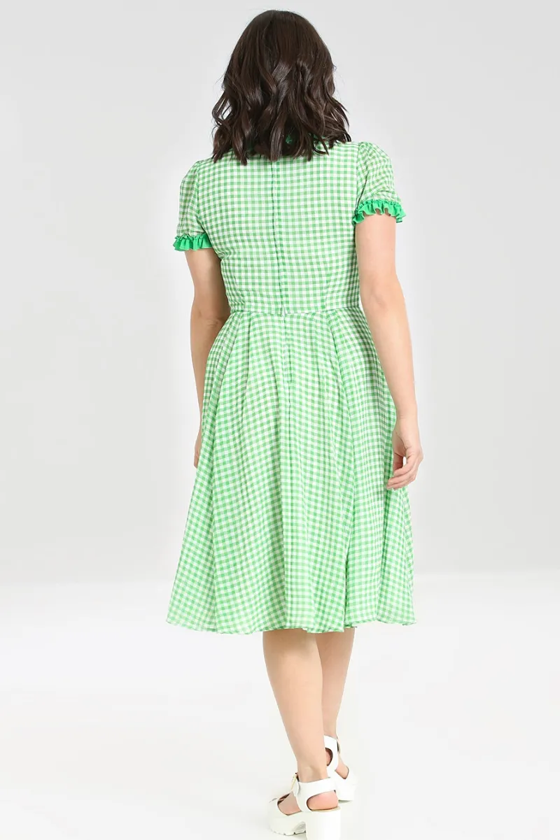 Hell Bunny Dresses|Dresses>Anne Marie Dress Green