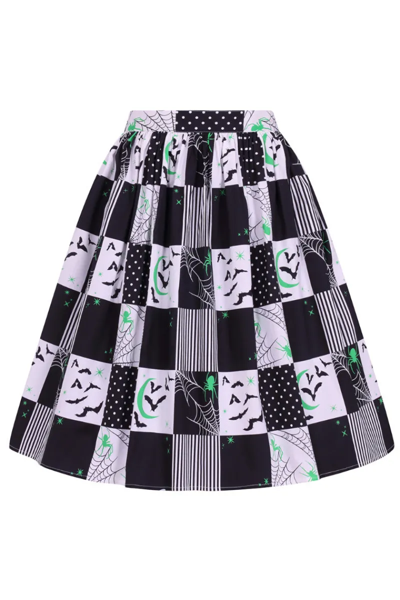 Hell Bunny Skirts|Skirts>Annie 50's Skirt Black