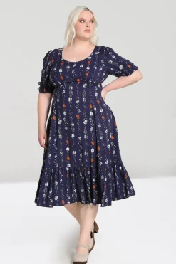 Hell Bunny Dresses|Dresses>Asta Maxi Dress Blue