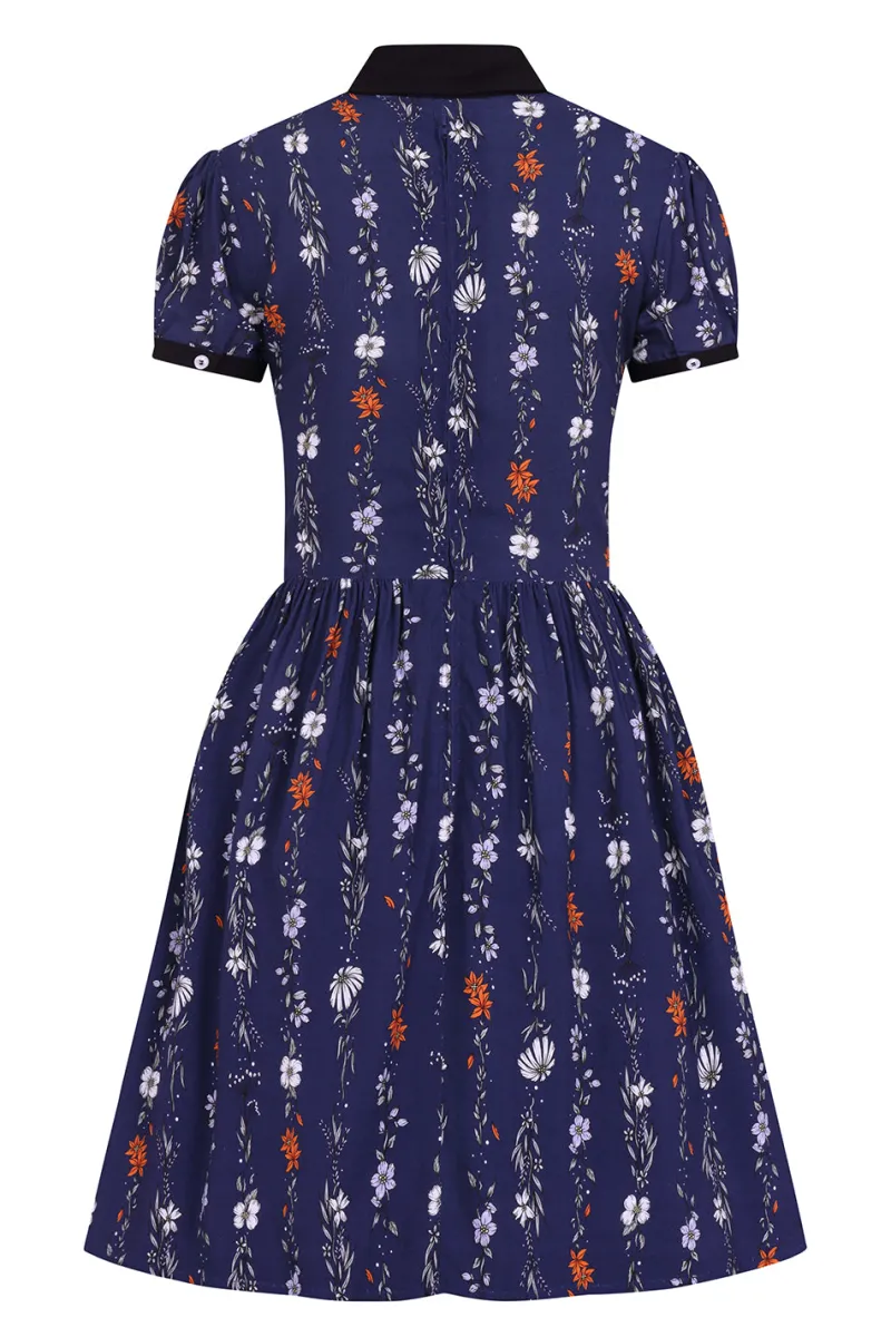 Hell Bunny Dresses|Dresses>Asta Mini Dress Blue