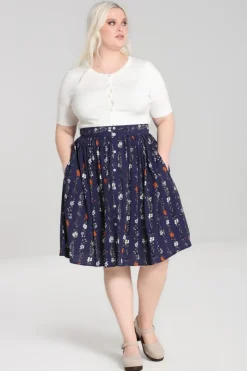 Hell Bunny Skirts|Skirts>Asta Skirt Blue