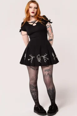 Hell Bunny Skirts|Skirts>Astrology Skirt Black