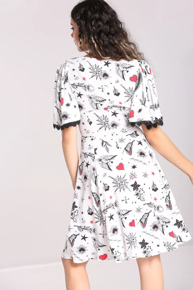 Hell Bunny Dresses|Dresses>Avery Dress White