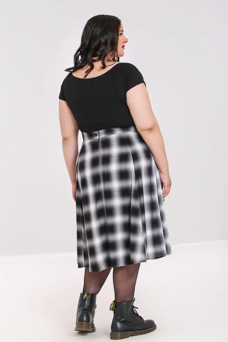 Hell Bunny Skirts|Skirts>Avril Skirt Grey