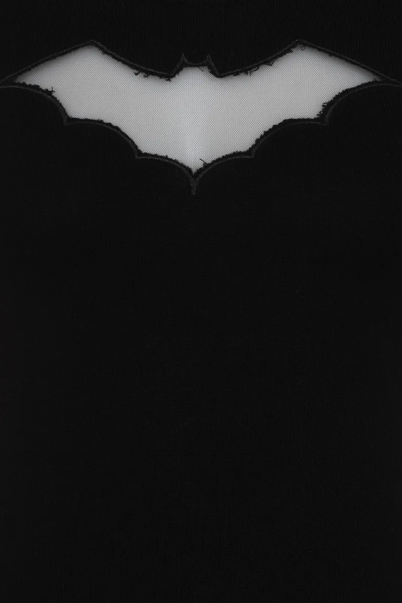Hell Bunny Tops|Tops>Bat Top Black