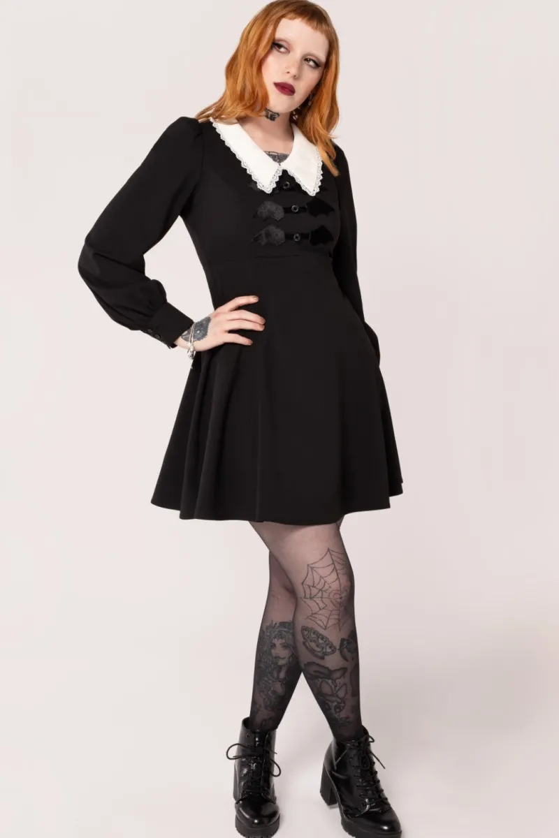 Hell Bunny Dresses|Mini Dresses>Batilda Dress Black