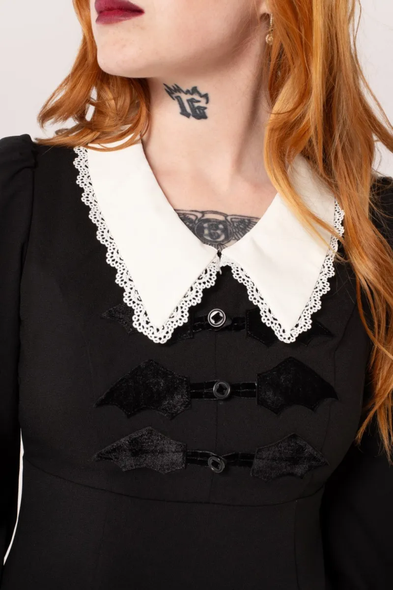 Hell Bunny Dresses|Mini Dresses>Batilda Dress Black
