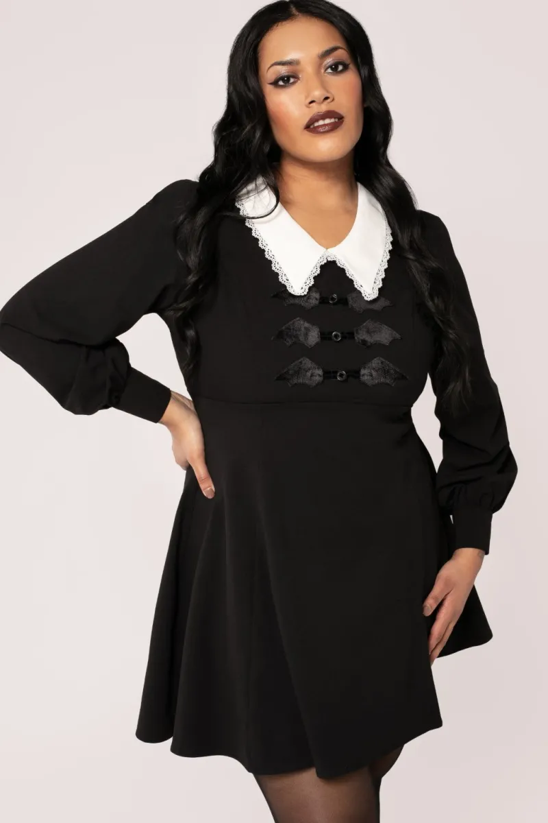Hell Bunny Dresses|Mini Dresses>Batilda Dress Black