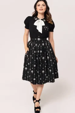 Hell Bunny Skirts|Skirts>Belle 50's Skirt Black
