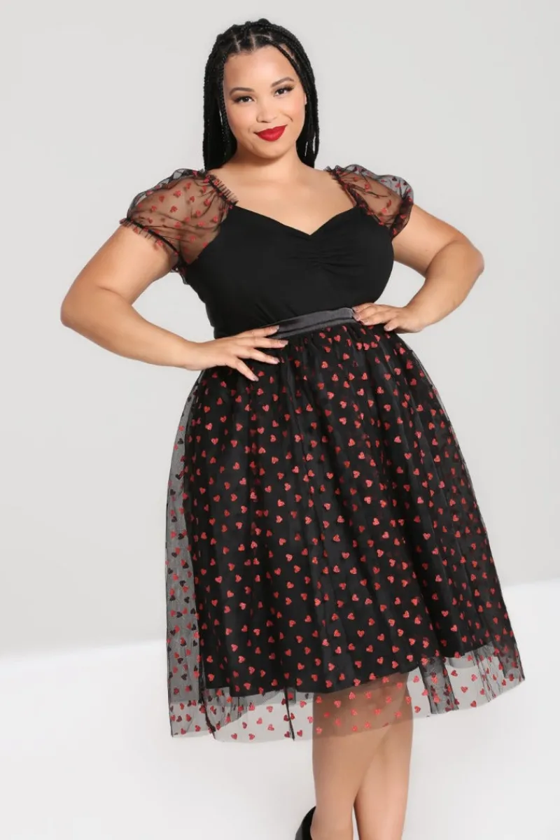 Hell Bunny Skirts|Skirts>Bianca Skirt Black