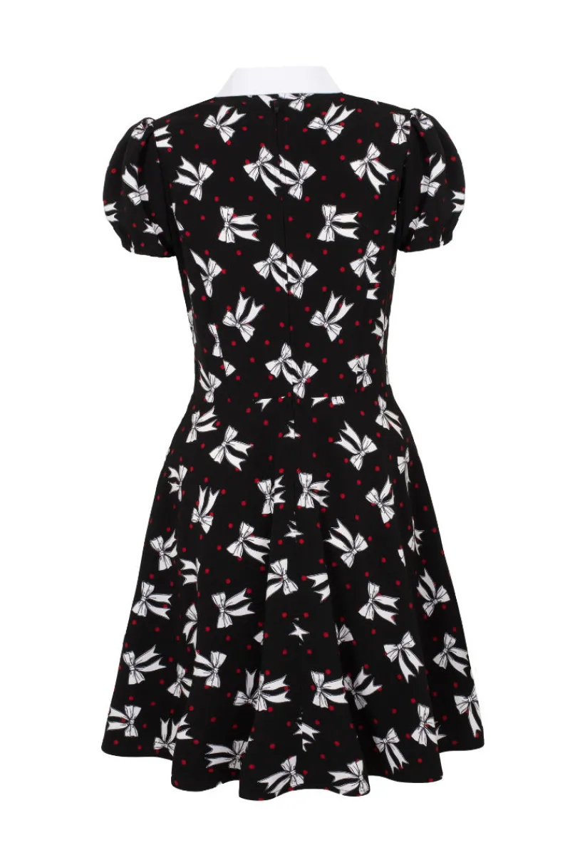 Hell Bunny Dresses|Dresses With Pockets>Bobbie Mini Dress Black