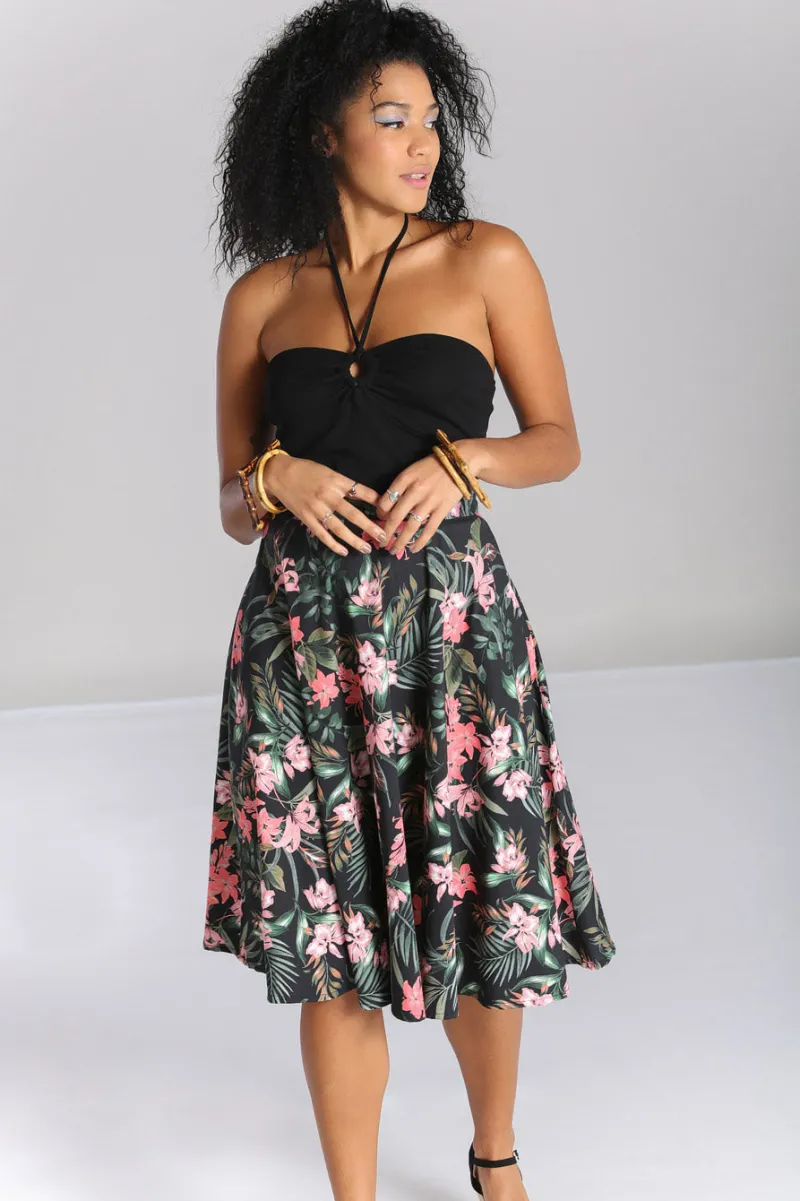 Hell Bunny Skirts|Skirts>Calypso Skirt Black