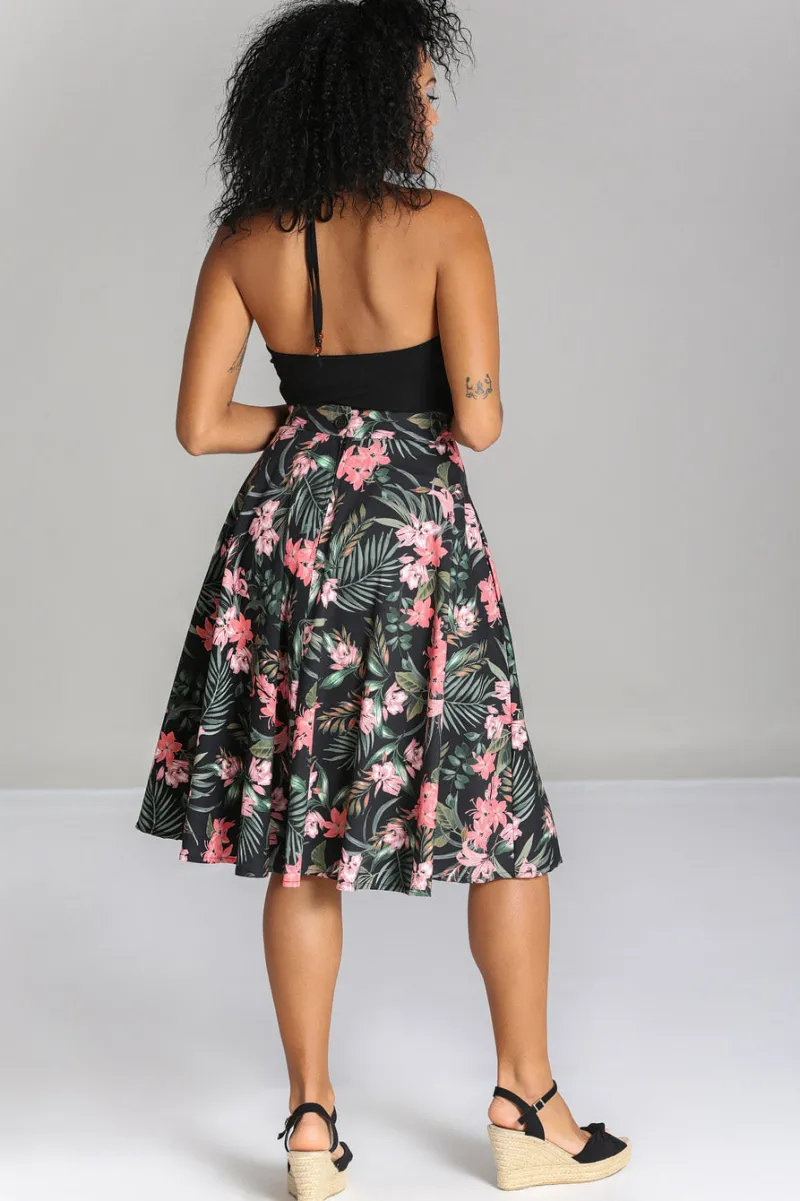 Hell Bunny Skirts|Skirts>Calypso Skirt Black