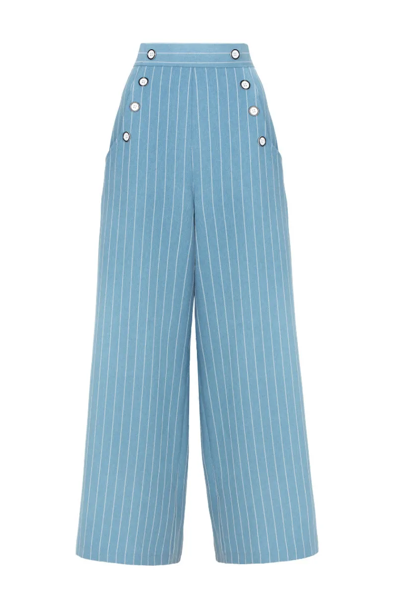 Hell Bunny Trousers & Shorts|Trousers & Shorts>Caspian Swing Trousers