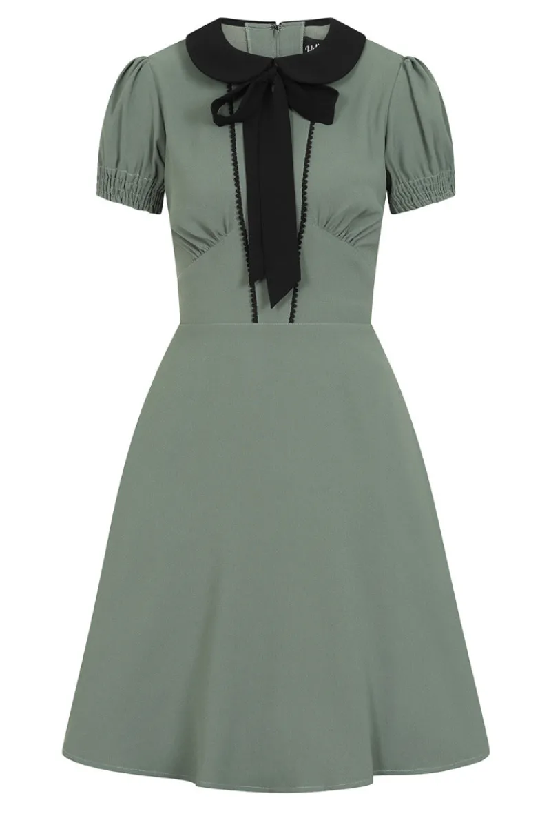 Hell Bunny Dresses|Dresses>Catherine Mid Dress Green