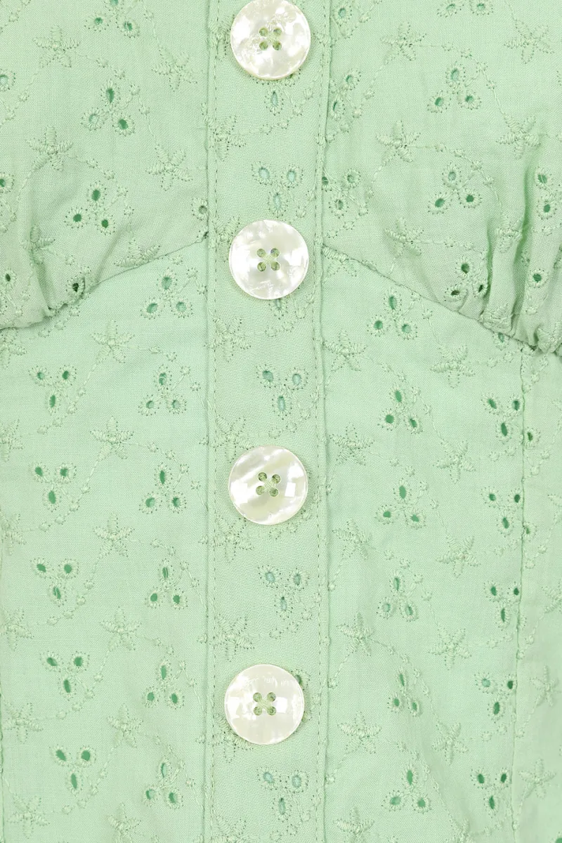 Hell Bunny Tops|Tops>Celia Top Mint