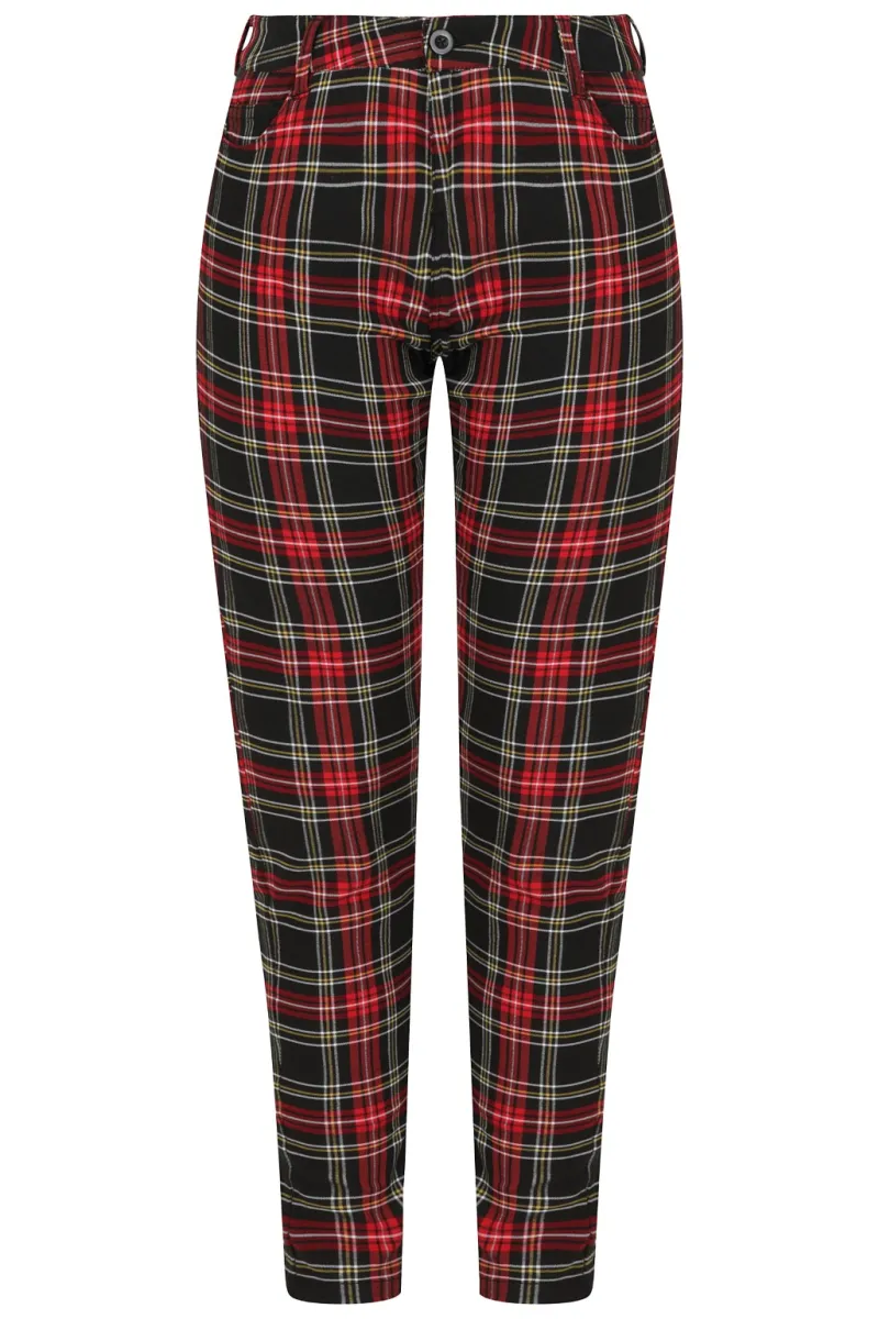 Hell Bunny Trousers & Shorts|Trousers & Shorts>Clash Skinny Trousers