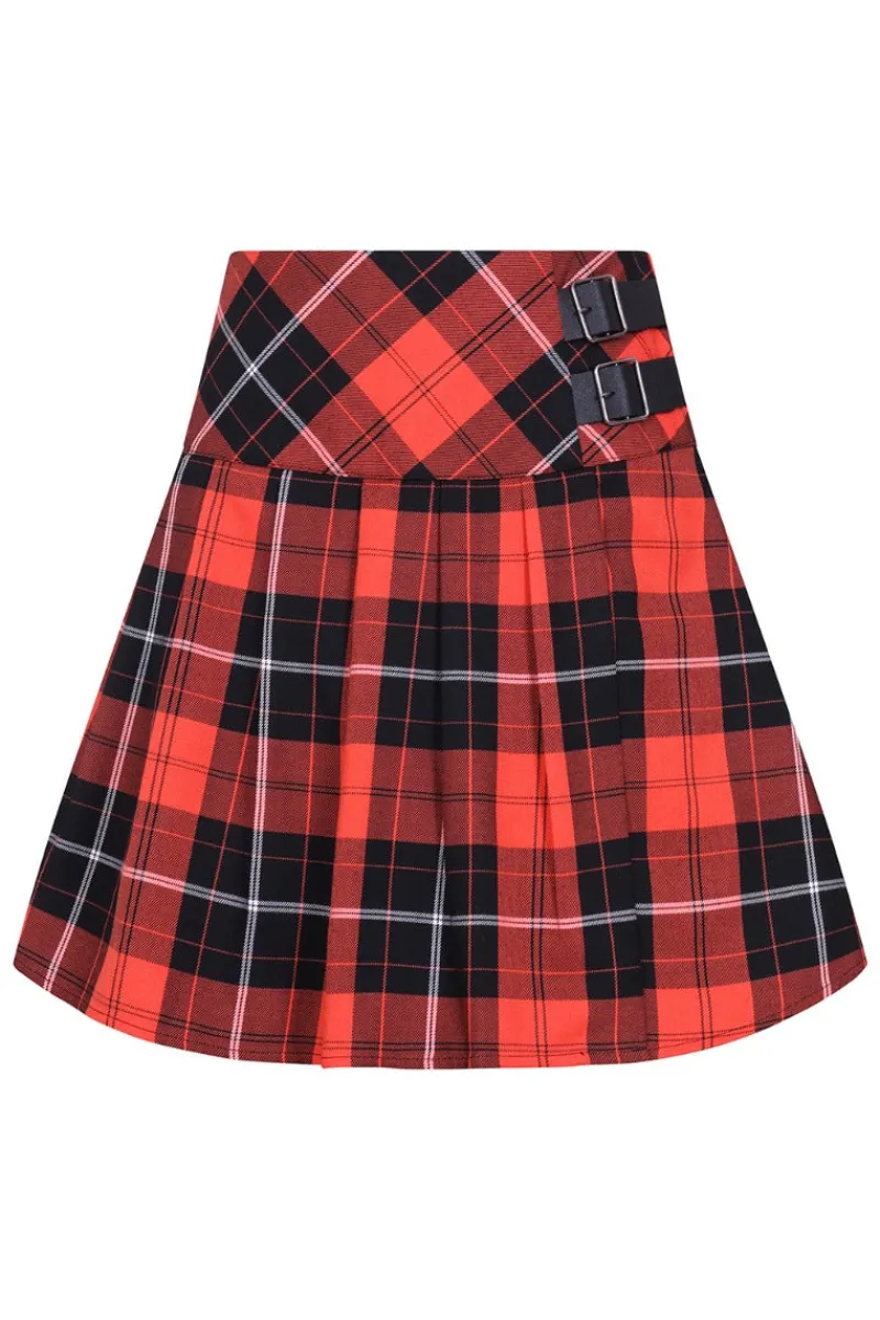Hell Bunny Skirts|Skirts>Clementine Mini Skirt Orange