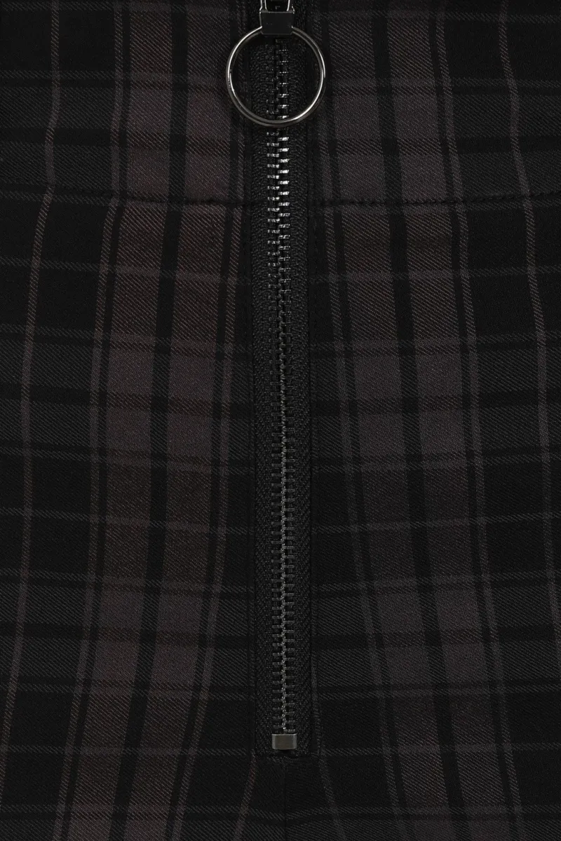 Hell Bunny Trousers & Shorts|Trousers & Shorts>Cobain Capris Grey