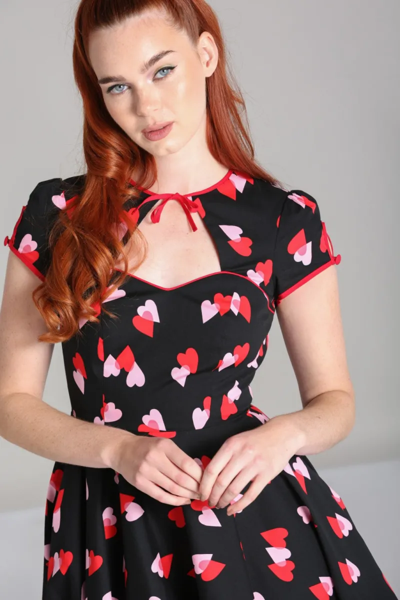 Hell Bunny Dresses|Dresses With Pockets>Confetti Dress Black