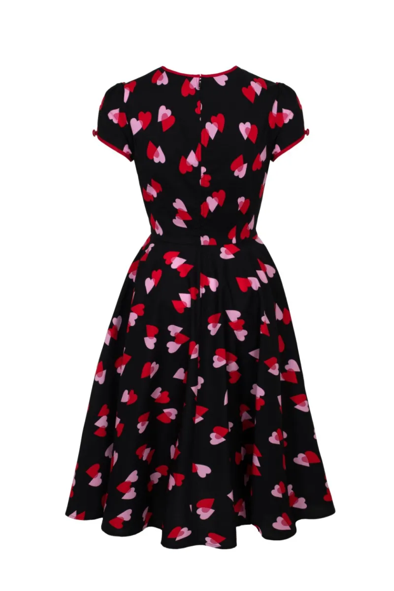 Hell Bunny Dresses|Dresses With Pockets>Confetti Dress Black