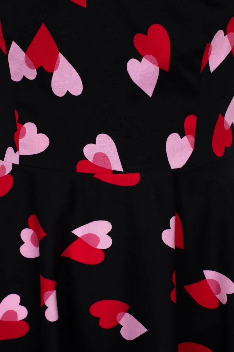 Hell Bunny Dresses|Dresses With Pockets>Confetti Dress Black