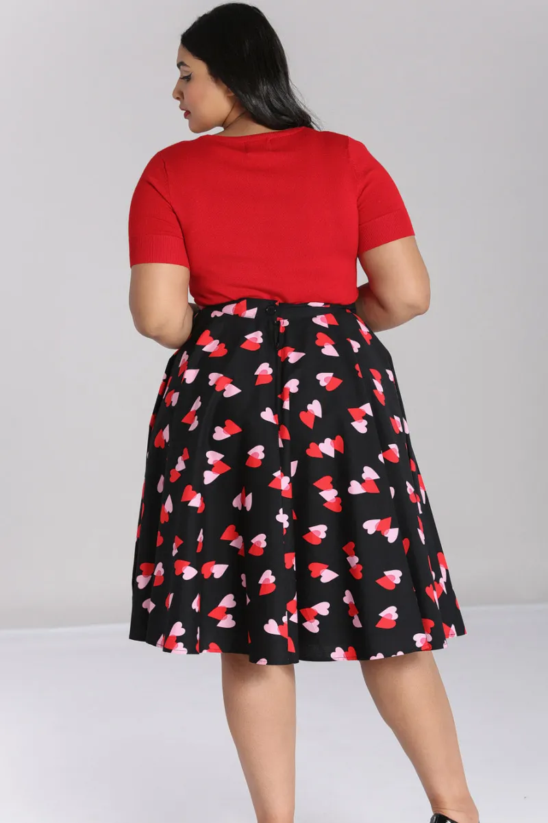 Hell Bunny Skirts|Skirts>Confetti Skirt Black