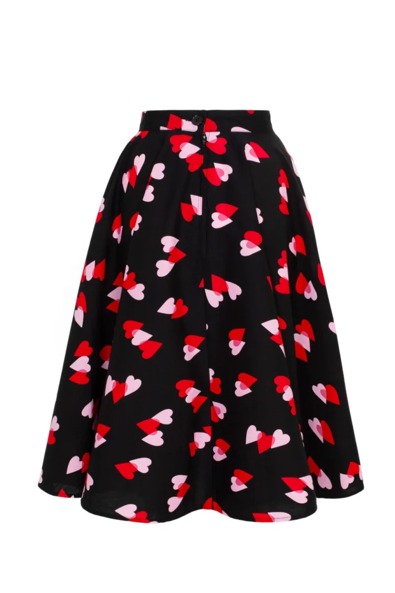 Hell Bunny Skirts|Skirts>Confetti Skirt Black