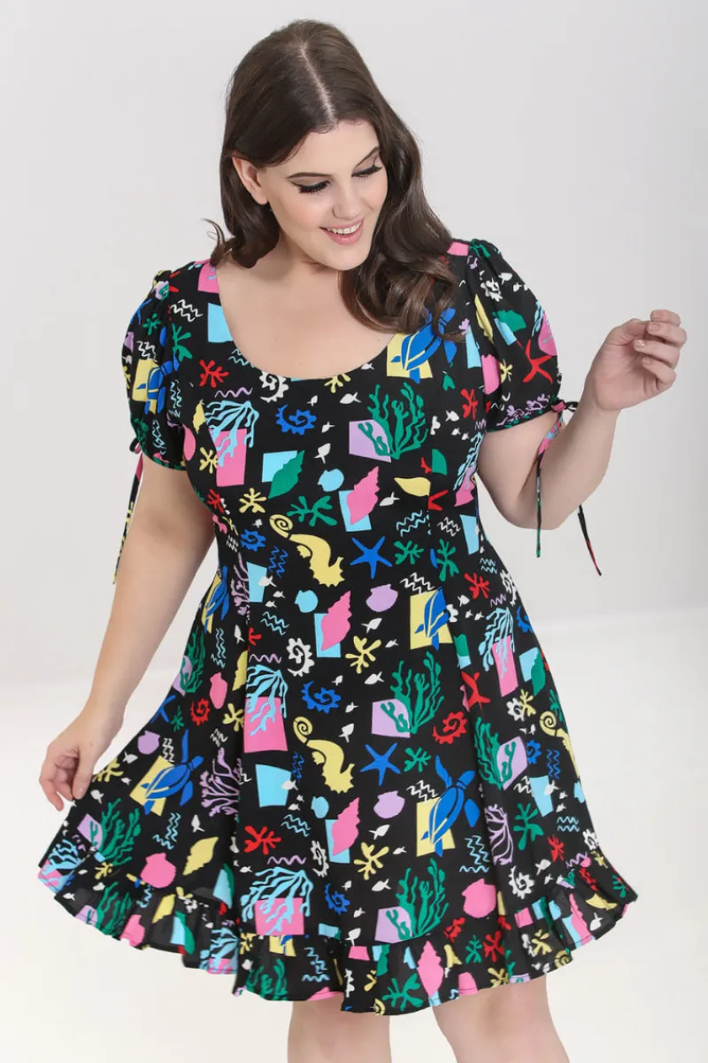 Hell Bunny Dresses|Dresses>Cora Mini Dress Black
