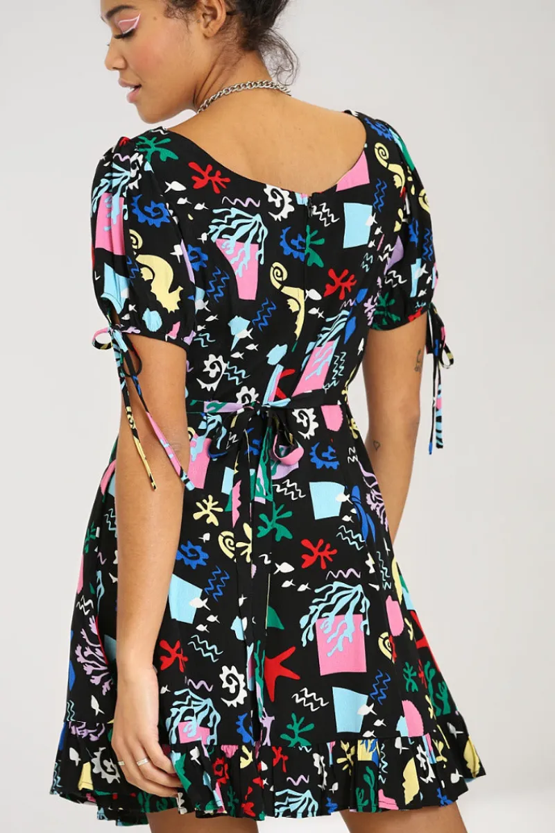 Hell Bunny Dresses|Dresses>Cora Mini Dress Black