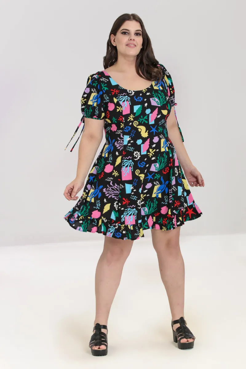 Hell Bunny Dresses|Dresses>Cora Mini Dress Black